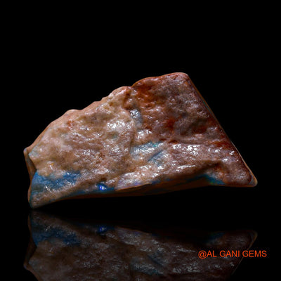 12.00 Cts Unheated Australian Fire Opal Loose Gemstone Fancy Rough Natural 26x13x6 mm RE-813