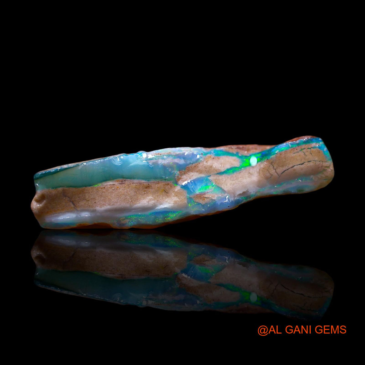 12.00 Cts Unheated Australian Fire Opal Loose Gemstone Fancy Rough Natural 26x13x6 mm RE-813