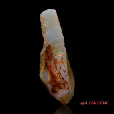 Natural Untreated Fire Opal Loose Gemstone Fancy Rough From Australia 9.00 Cts 23x18x5 mm RE-814
