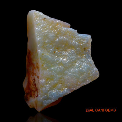 Natural Untreated Fire Opal Loose Gemstone Fancy Rough From Australia 9.00 Cts 23x18x5 mm RE-814