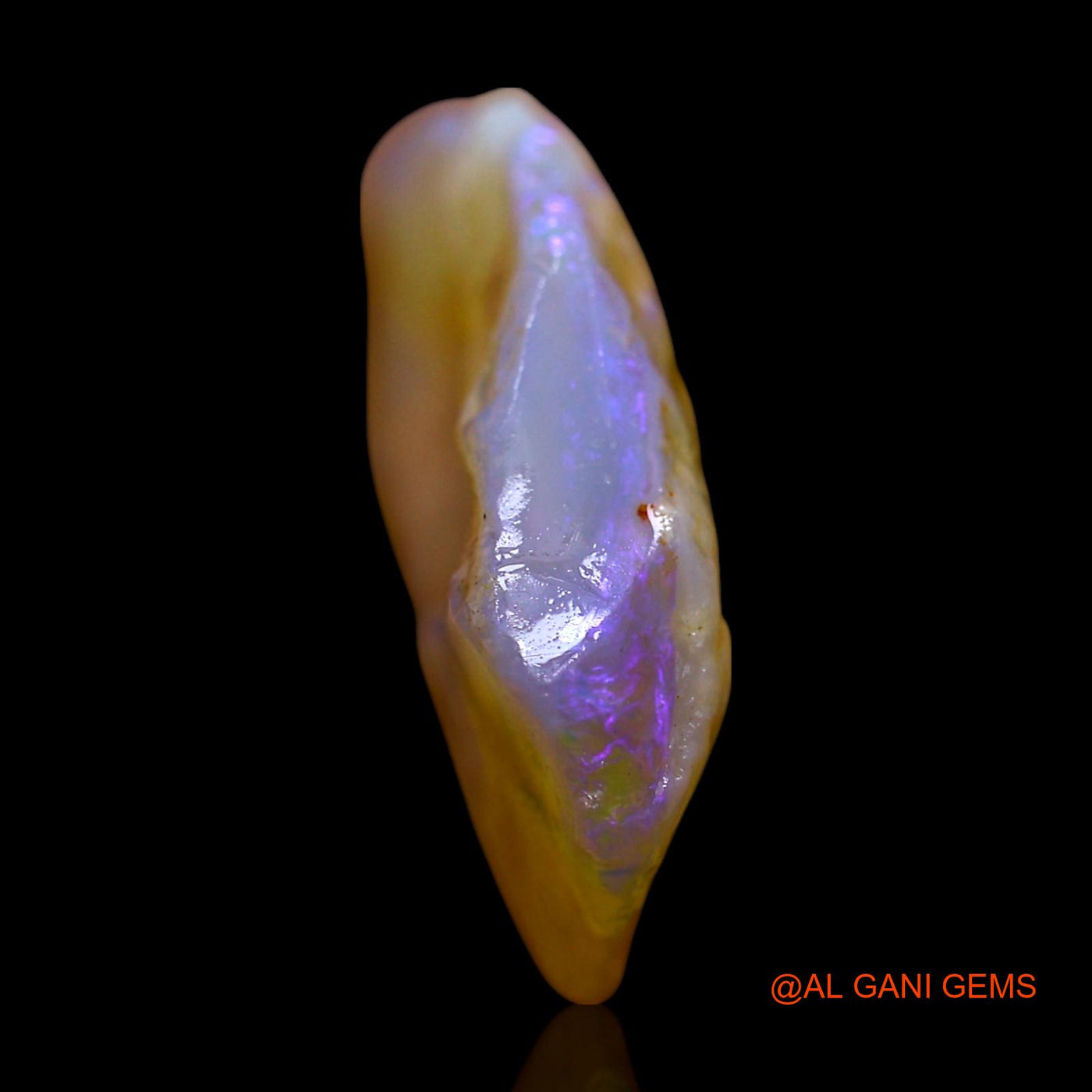 10.00 Cts Natural Australian Fire Opal Loose Gemstone Fancy Rough 26x16x5 mm RE-817