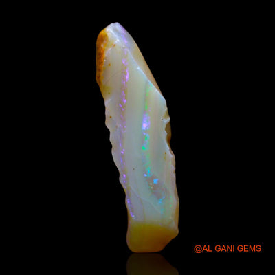 9.00 Cts Natural Australian Fire Opal Loose Gemstone Fancy Rough 24x15x6 mm RE-818