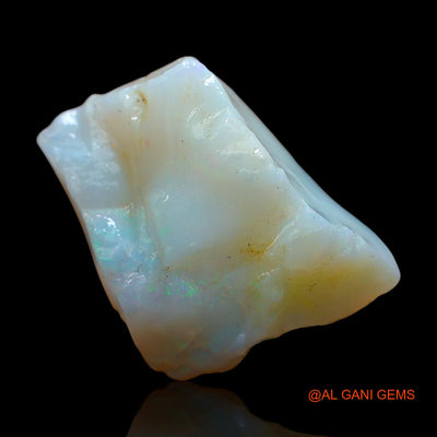 Natural Untreated Fire Opal Loose Gemstone Fancy Rough From Australia 7.00 Cts 20x12x7 mm RE-81