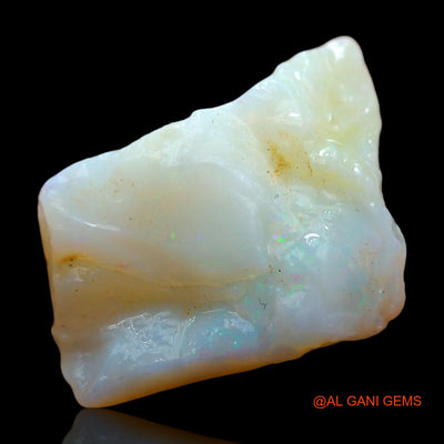 Natural Untreated Fire Opal Loose Gemstone Fancy Rough From Australia 7.00 Cts 20x12x7 mm RE-81