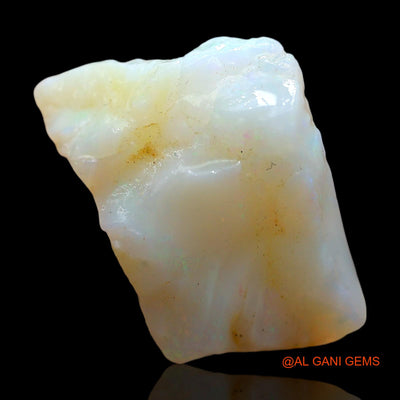 Natural Untreated Fire Opal Loose Gemstone Fancy Rough From Australia 7.00 Cts 20x12x7 mm RE-81