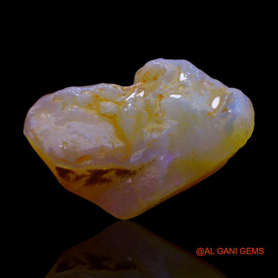 14.00 Cts Natural Australian Fire Opal Loose Gemstone Fancy Rough 24x15x10 mm RE-821