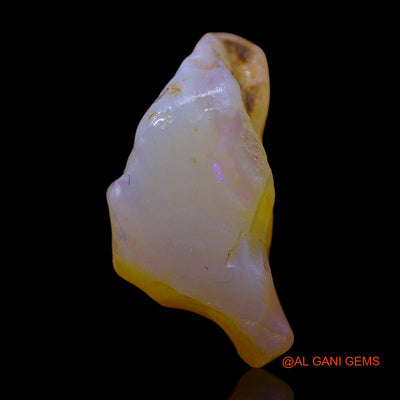 14.00 Cts Natural Australian Fire Opal Loose Gemstone Fancy Rough 24x15x10 mm RE-821