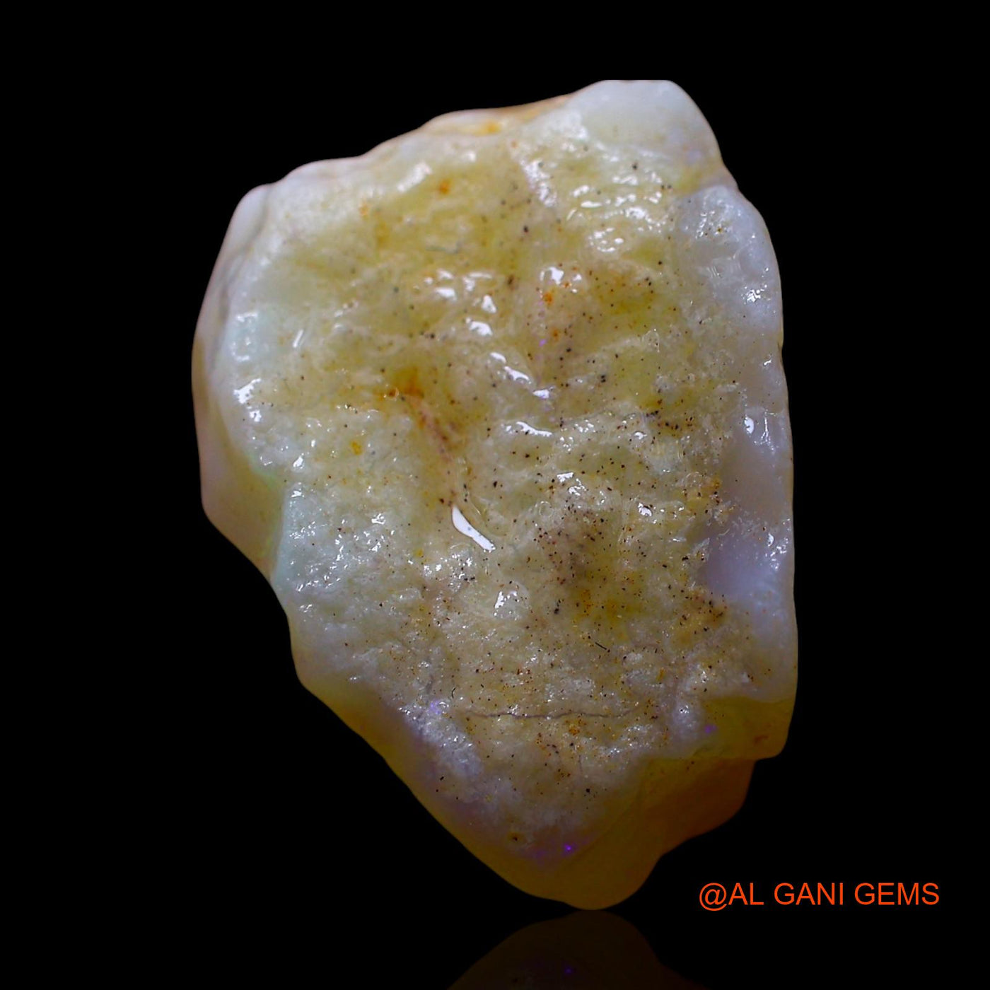 20.00 Cts Natural Australian Fire Opal Loose Gemstone Fancy Rough 19x17x13 mm RE-822