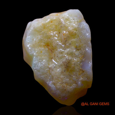20.00 Cts Natural Australian Fire Opal Loose Gemstone Fancy Rough 19x17x13 mm RE-822