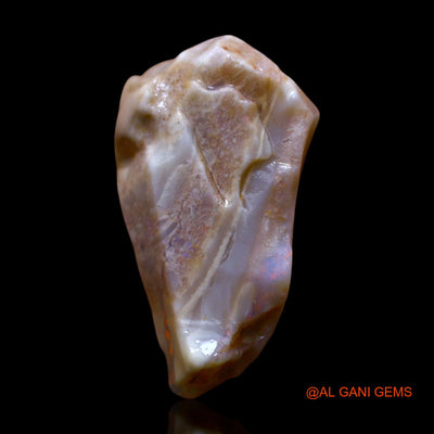 Natural Fire Opal Gemstone 13.00 Cts Loose Fancy Rough From Australia 21x12x11 mm RE-827
