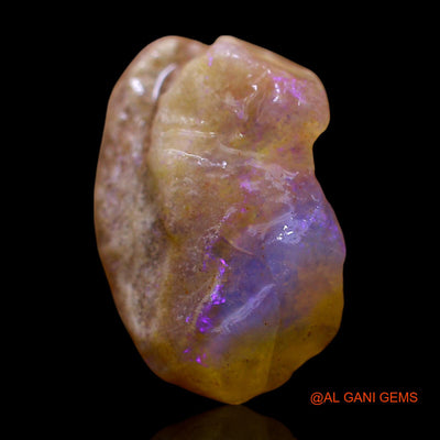 14.00 Cts Natural Australian Fire Opal Fancy Rough Loose Gemstone For Jewelry 20x15x10 mm RE-829