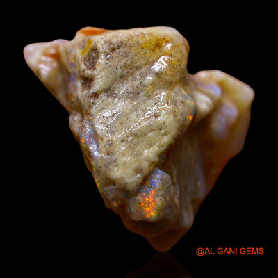 14.00 Cts Natural Australian Fire Opal Loose Gemstone Fancy Rough 18x18x13 mm RE-830