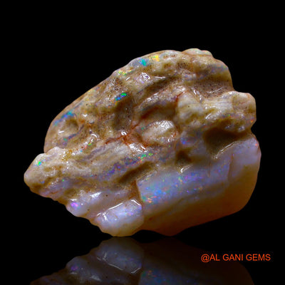 14.00 Cts Natural Australian Fire Opal Loose Gemstone Fancy Rough 18x18x13 mm RE-830