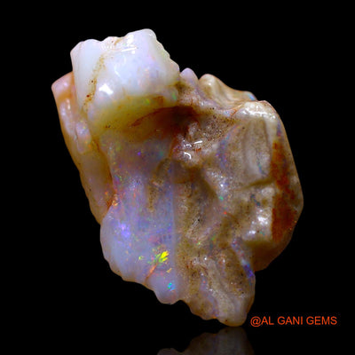 14.00 Cts Natural Australian Fire Opal Loose Gemstone Fancy Rough 18x18x13 mm RE-830