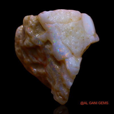14.00 Cts Natural Australian Fire Opal Loose Gemstone Fancy Rough 18x18x13 mm RE-830
