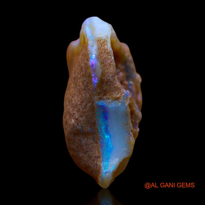 Natural Fire Opal Gemstone 13.00 Cts Loose Fancy Rough From Australia 21x17x9 mm RE-834