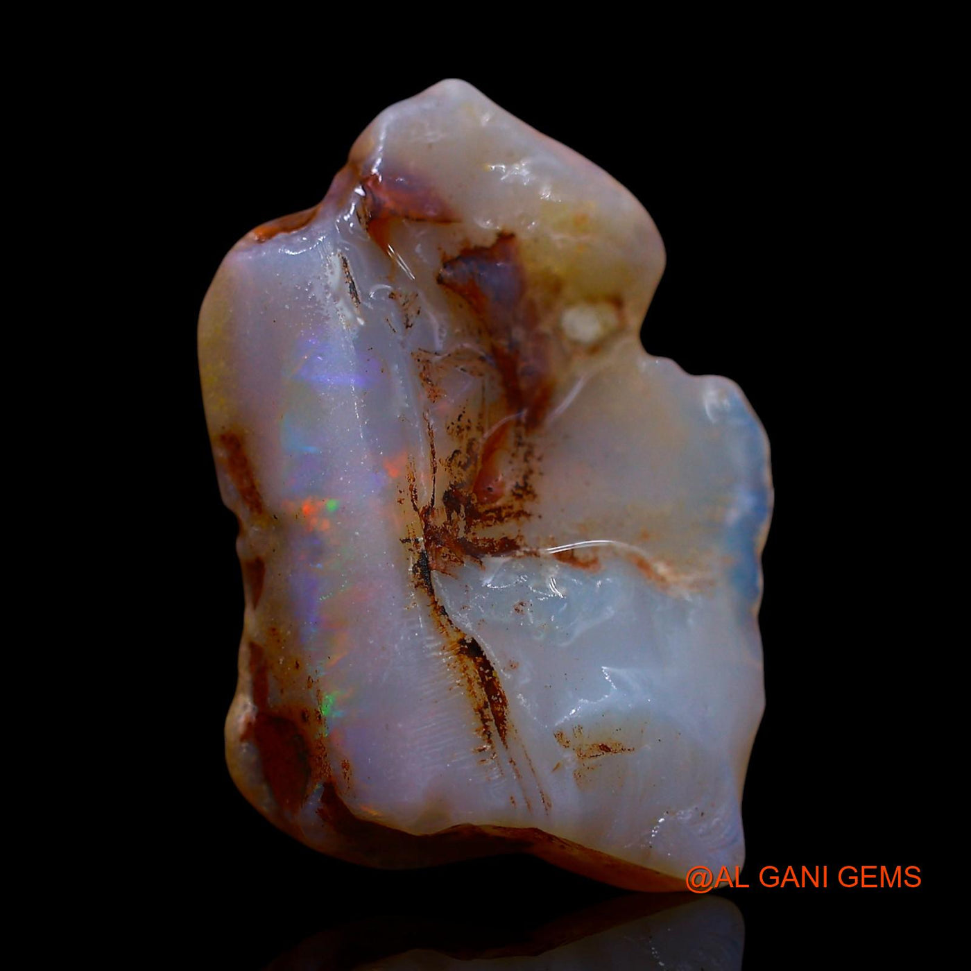 10.00 Cts Natural Australian Fire Opal Fancy Rough Loose Gemstone For Jewelry 20x14x9 mm RE-835