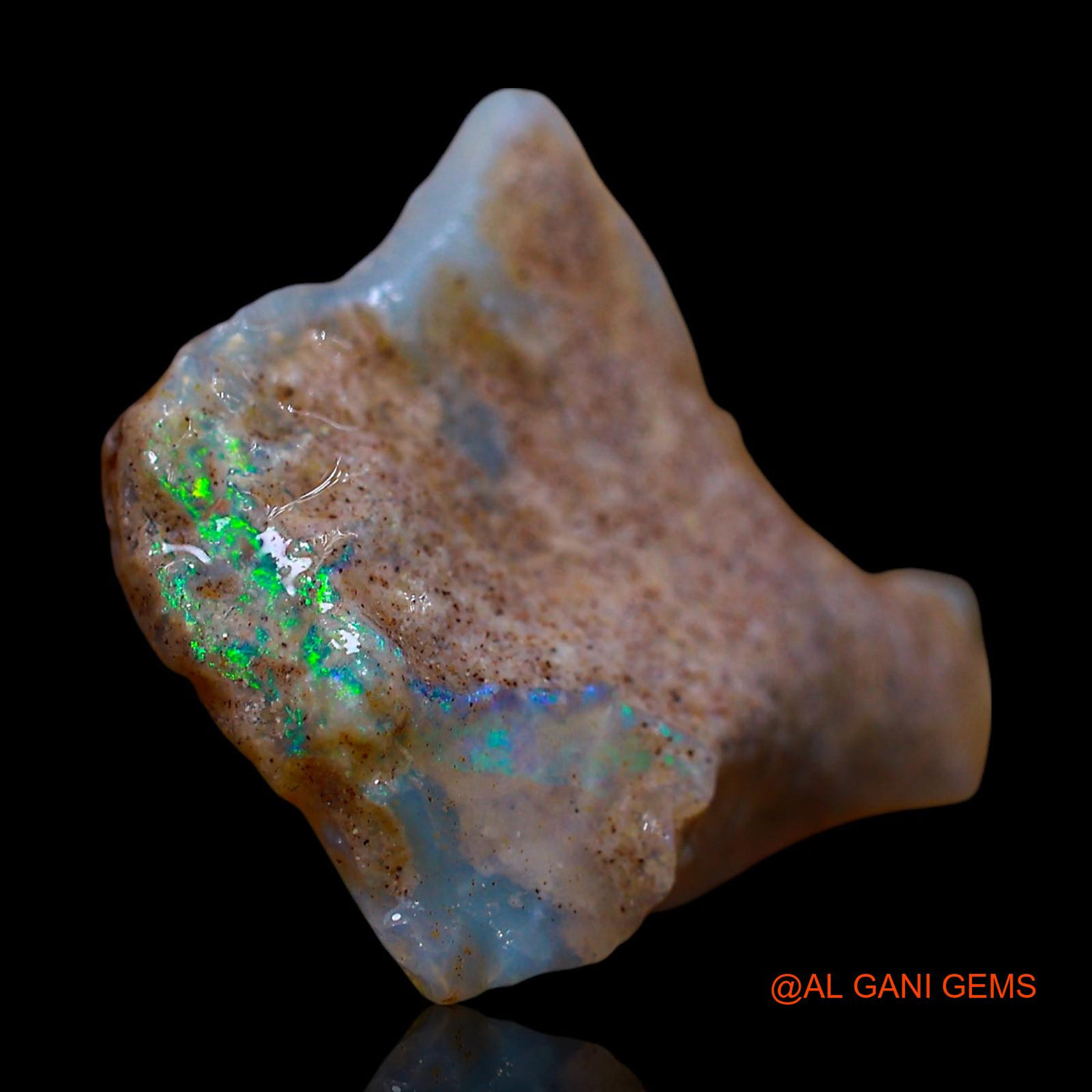 10.00 Cts Natural Australian Fire Opal Loose Gemstone Fancy Rough 24x20x6 mm RE-836