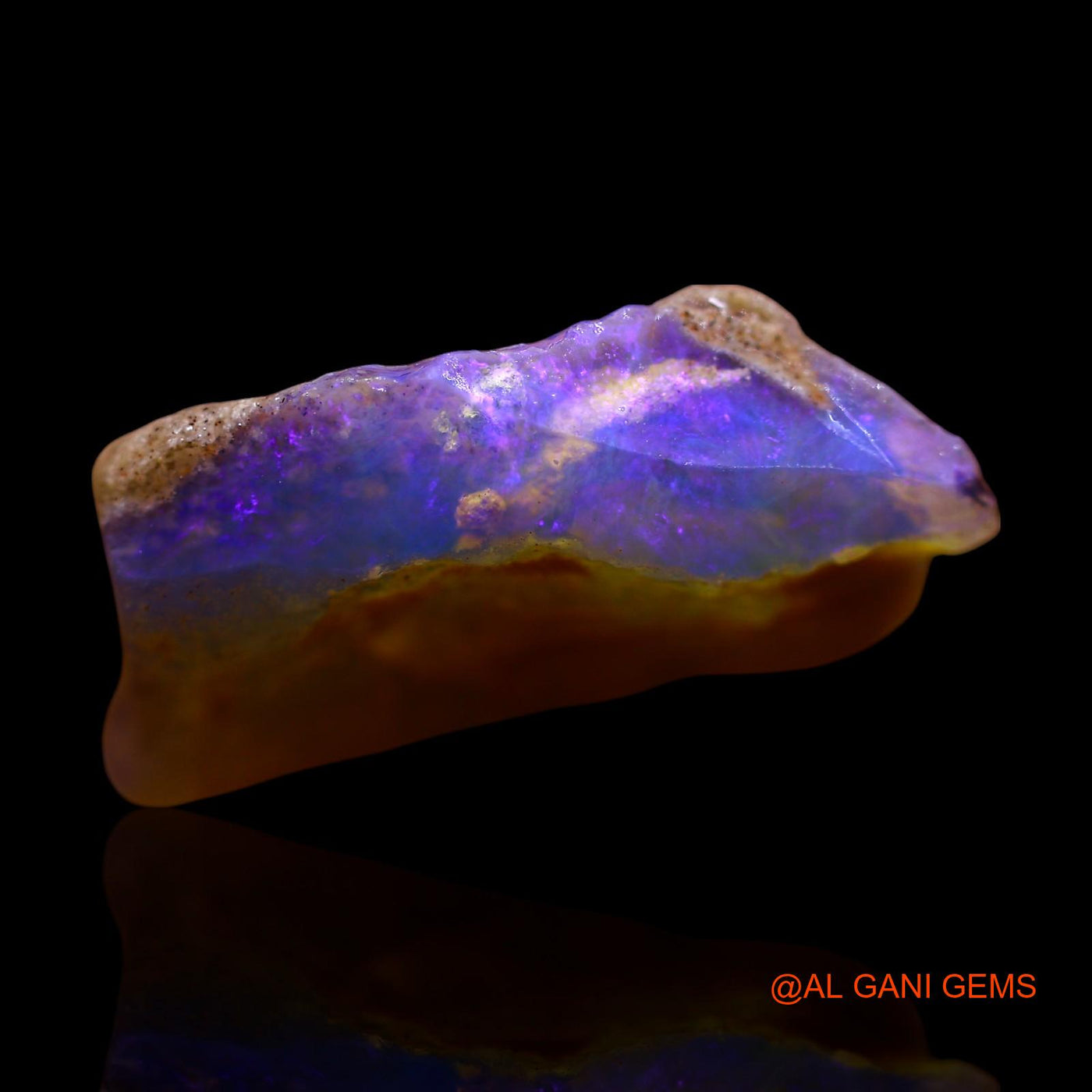 10.00 Cts Natural Australian Fire Opal Loose Gemstone Fancy Rough 19x13x7 mm RE-847