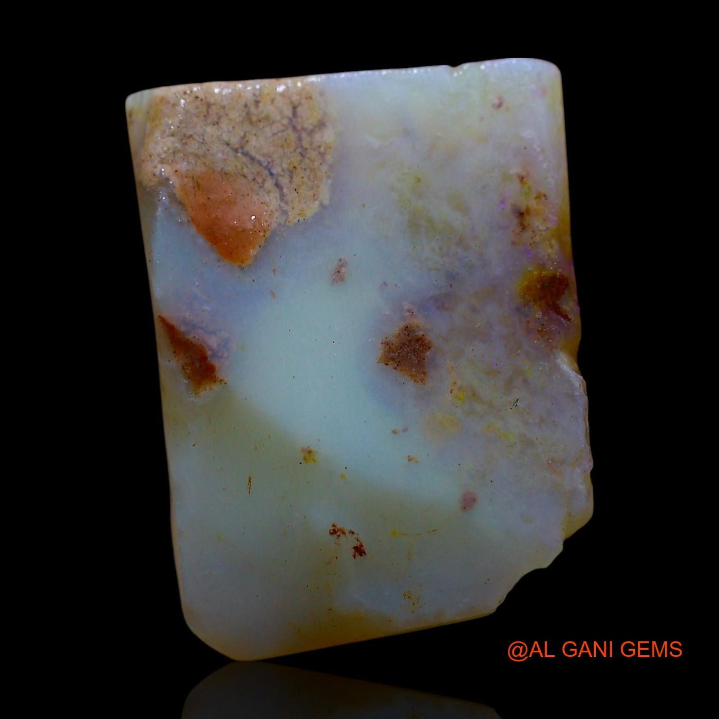 10.00 Cts Natural Australian Fire Opal Loose Gemstone Fancy Rough 17x13x5 mm RE-851