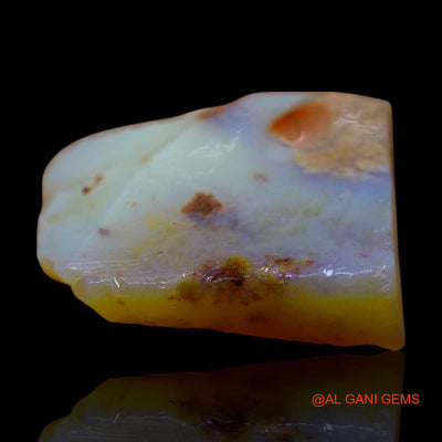 10.00 Cts Natural Australian Fire Opal Loose Gemstone Fancy Rough 17x13x5 mm RE-851