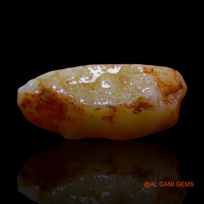 9.00 Cts Natural Australian Fire Opal Loose Gemstone Fancy Rough 22x8x8 mm RE-852