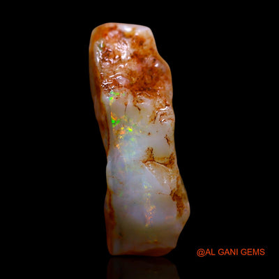 9.00 Cts Natural Australian Fire Opal Loose Gemstone Fancy Rough 22x8x8 mm RE-852