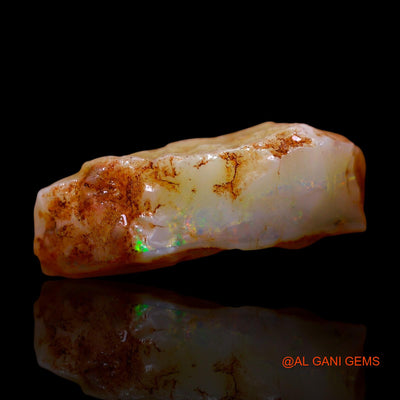 9.00 Cts Natural Australian Fire Opal Loose Gemstone Fancy Rough 22x8x8 mm RE-852