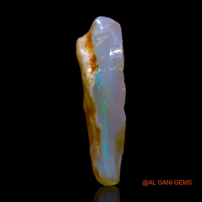 Natural Untreated Fire Opal Loose Gemstone Fancy Rough From Australia 7.00 Cts 19x13x5 mm RE-855