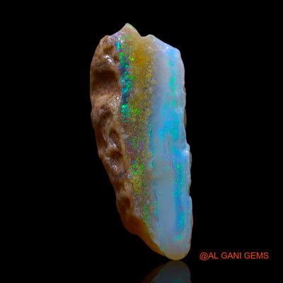 8.00 Cts Natural Australian Fire Opal Fancy Rough Loose Gemstone For Jewelry 20x10x7 mm RE-856