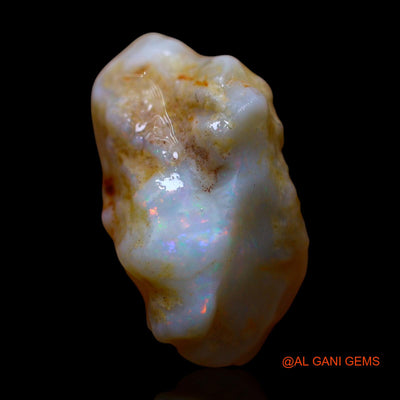 Natural Untreated Fire Opal Loose Gemstone Fancy Rough From Australia 10.00 Cts 19x11x10 mm RE-858