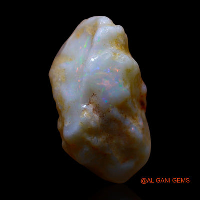 Natural Untreated Fire Opal Loose Gemstone Fancy Rough From Australia 10.00 Cts 19x11x10 mm RE-858