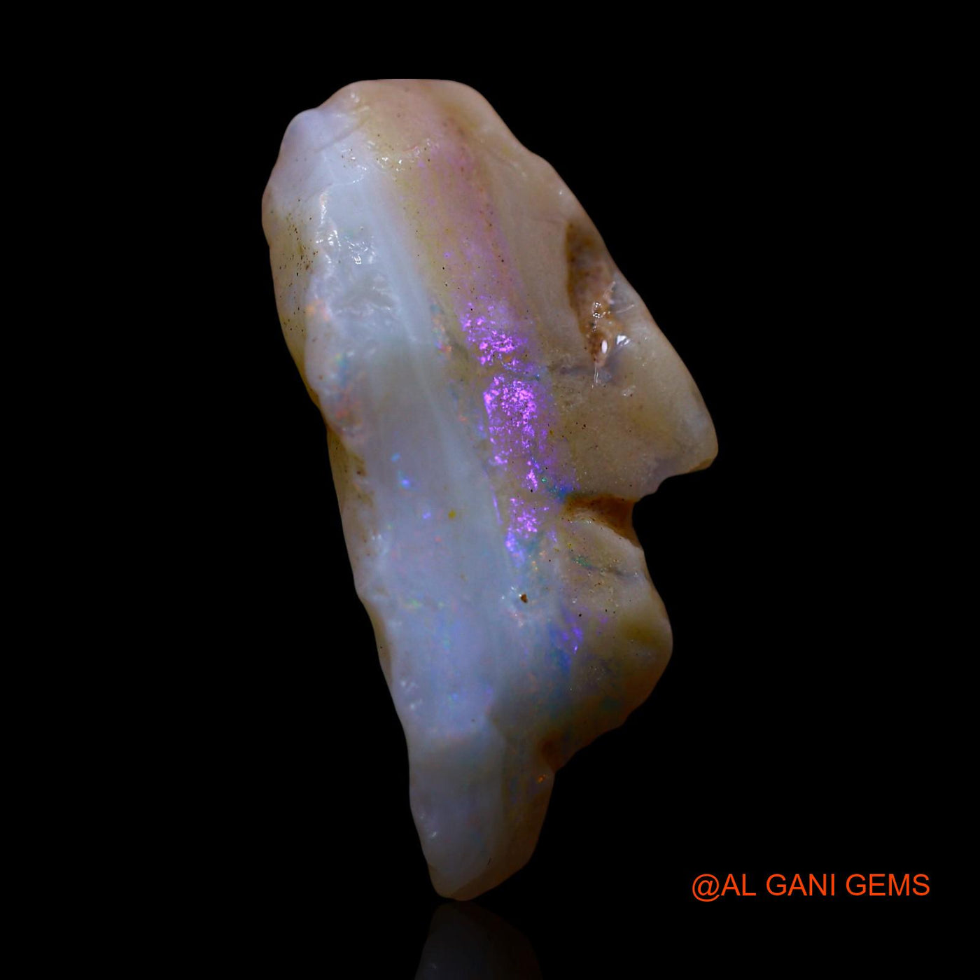 7.00 Cts Unheated Australian Fire Opal Loose Gemstone Fancy Rough Natural 23x11x6 mm RE-860