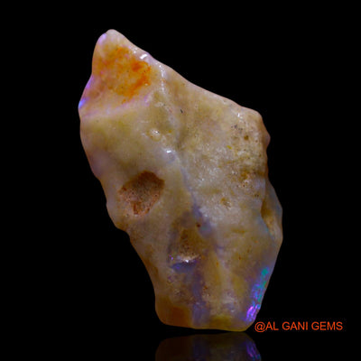 6.00 Cts Natural Australian Fire Opal Loose Gemstone Fancy Rough 22x12x6 mm RE-862