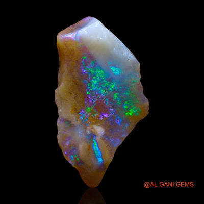 6.00 Cts Natural Australian Fire Opal Loose Gemstone Fancy Rough 22x12x6 mm RE-862