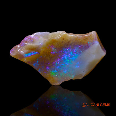 6.00 Cts Natural Australian Fire Opal Loose Gemstone Fancy Rough 22x12x6 mm RE-862