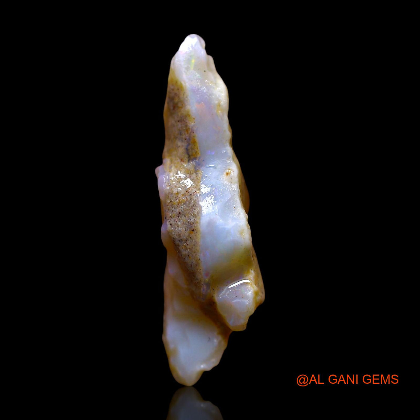 7.00 Cts Unheated Australian Fire Opal Loose Gemstone Fancy Rough Natural 23x13x6 mm RE-864