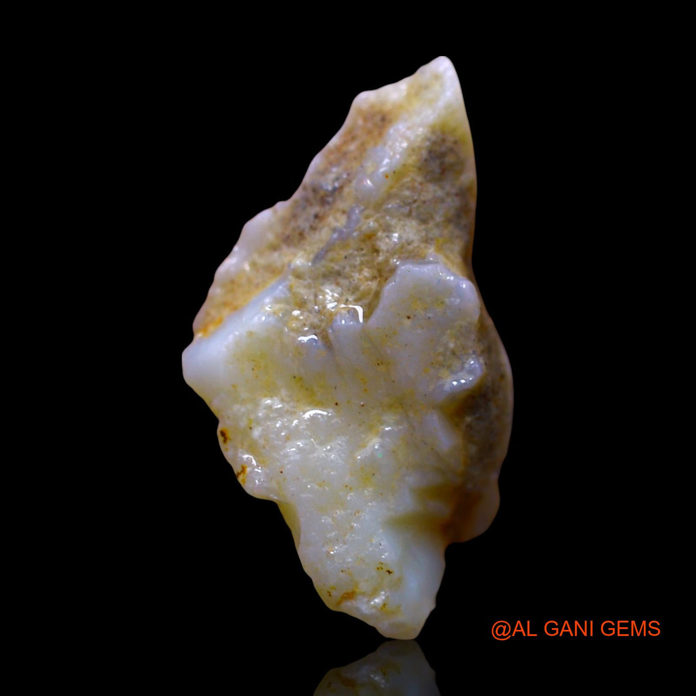 7.00 Cts Unheated Australian Fire Opal Loose Gemstone Fancy Rough Natural 23x13x6 mm RE-864