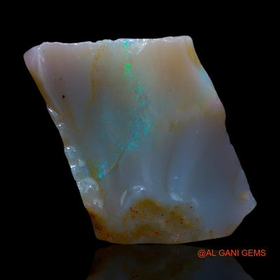 Natural Untreated Fire Opal Loose Gemstone Fancy Rough From Australia 9.00 Cts 16x13x7 mm RE-865