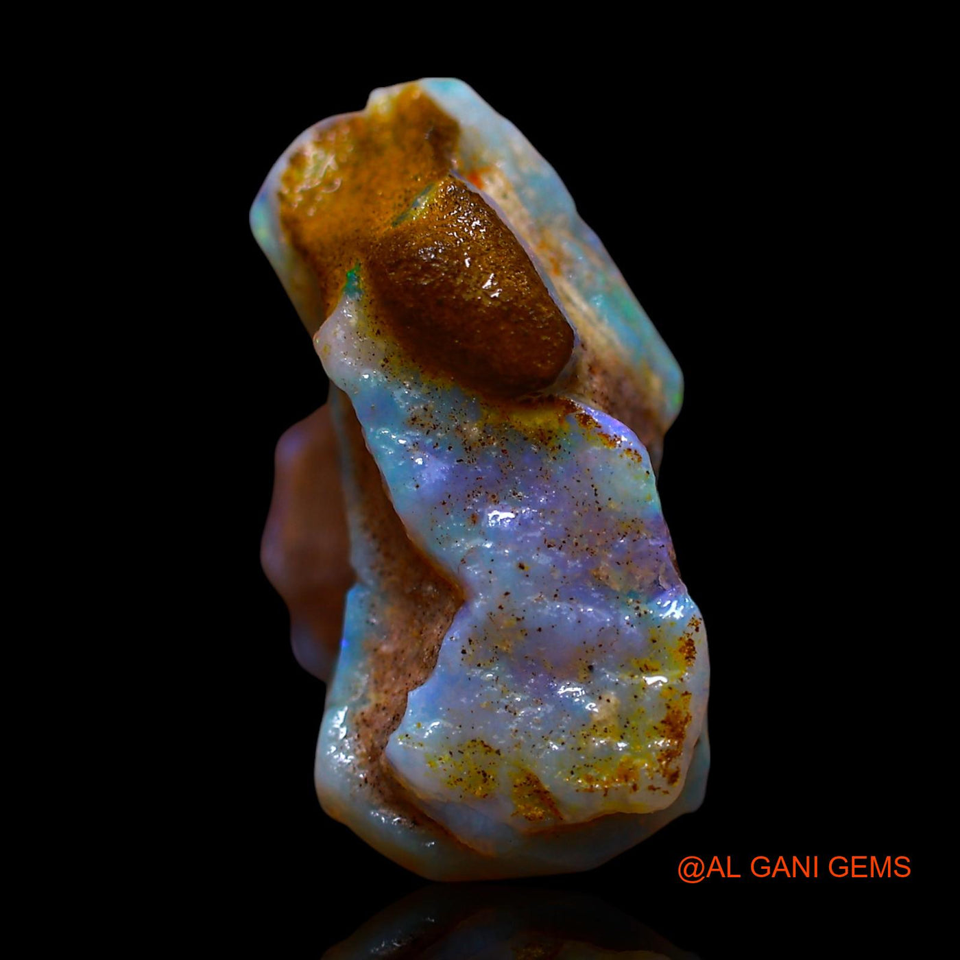 10.00 Cts Natural Australian Fire Opal Fancy Rough Loose Gemstone For Jewelry 19x12x8 mm RE-871