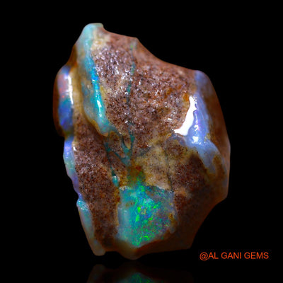 10.00 Cts Natural Australian Fire Opal Fancy Rough Loose Gemstone For Jewelry 19x12x8 mm RE-871