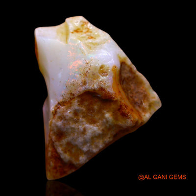 7.00 Cts Unheated Australian Fire Opal Loose Gemstone Fancy Rough Natural 15x15x6 mm RE-876