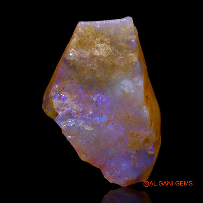 7.00 Cts Natural Australian Fire Opal Loose Gemstone Fancy Rough 19x12x6 mm RE-878