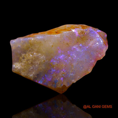 7.00 Cts Natural Australian Fire Opal Loose Gemstone Fancy Rough 19x12x6 mm RE-878