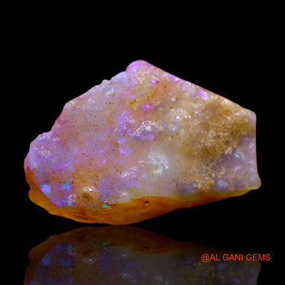 7.00 Cts Natural Australian Fire Opal Loose Gemstone Fancy Rough 19x12x6 mm RE-878