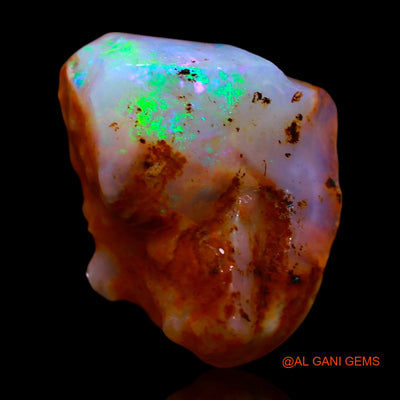 3.00 Cts Natural Australian Fire Opal Loose Gemstone Fancy Rough 14x11x7 mm RE-879