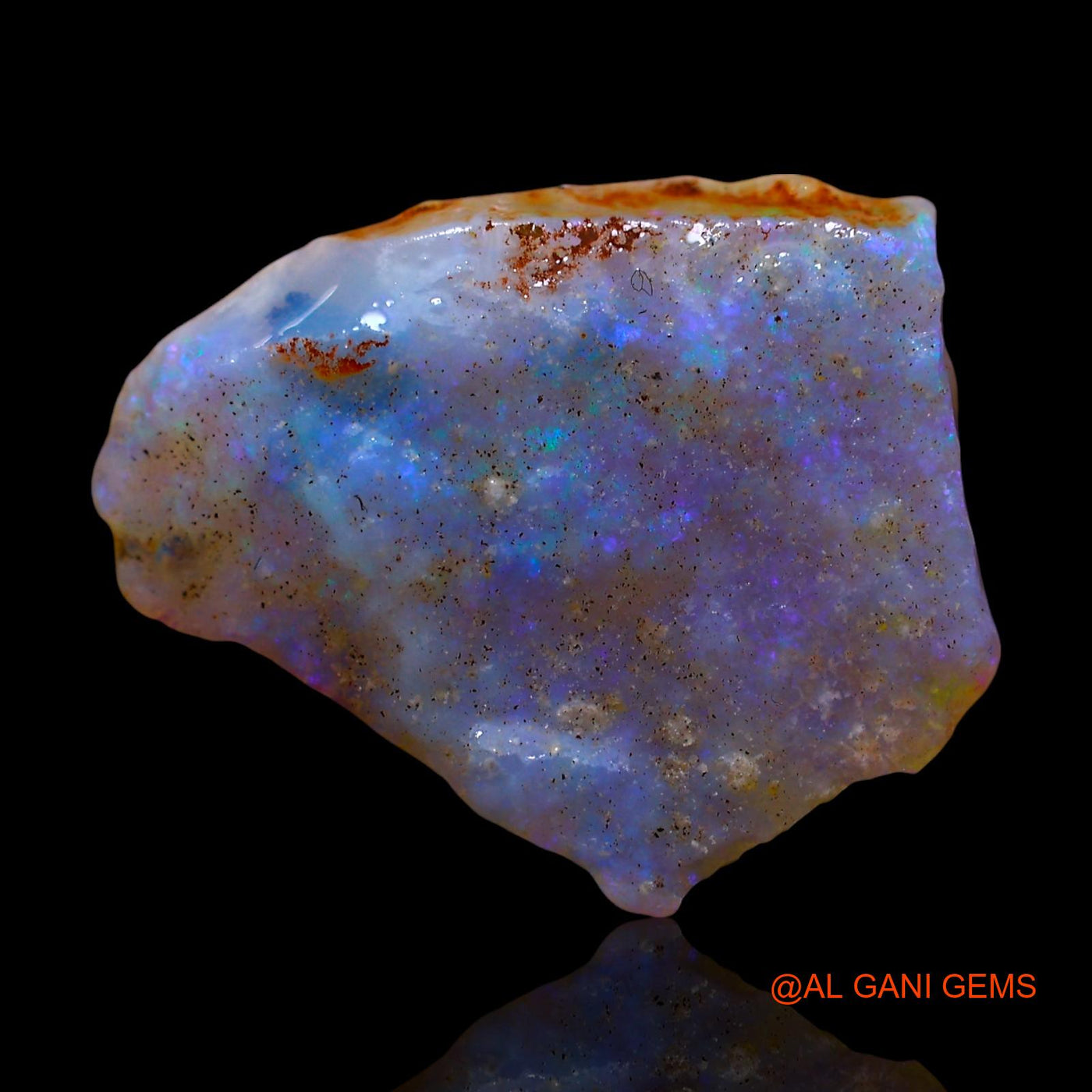 5.00 Cts Natural Australian Fire Opal Fancy Rough Loose Gemstone For Jewelry 18x15x4 mm RE-880