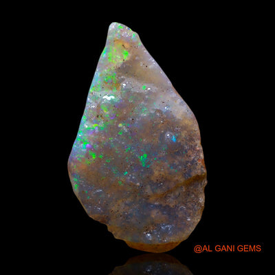 3.00 Cts Unheated Australian Fire Opal Loose Gemstone Fancy Rough Natural 21x12x2 mm RE-881