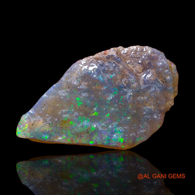 3.00 Cts Unheated Australian Fire Opal Loose Gemstone Fancy Rough Natural 21x12x2 mm RE-881