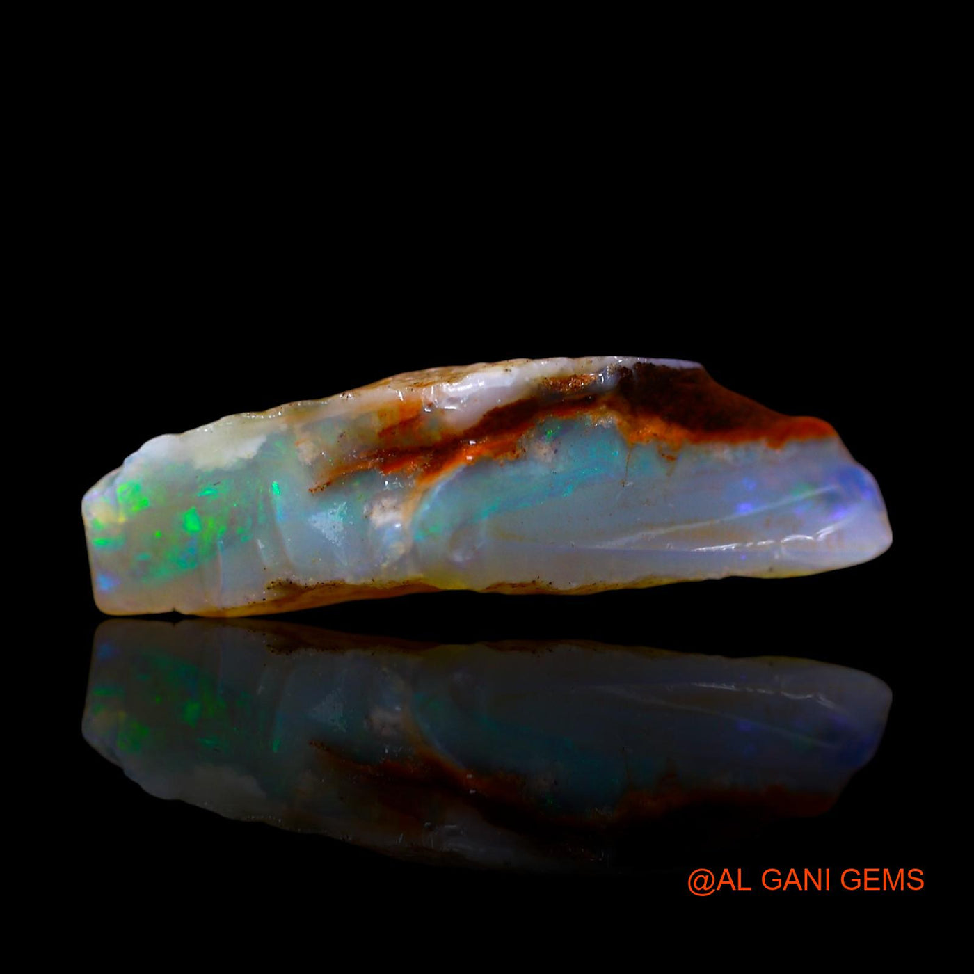 5.00 Cts Unheated Australian Fire Opal Loose Gemstone Fancy Rough Natural 22x8x6 mm RE-882